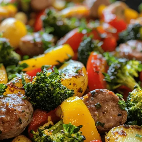 In the fast-paced world we live in, finding time to prepare healthy and delicious meals can often feel like a daunting task. Enter the sheet pan meal—a culinary lifesaver that allows you to create a wholesome dinner with minimal fuss. One standout recipe in this category is the Flavorful Sheet Pan Sausage and Veggies. This dish not only delivers on flavor but also offers versatility and convenience, making it perfect for busy weeknights or laid-back gatherings with family and friends.