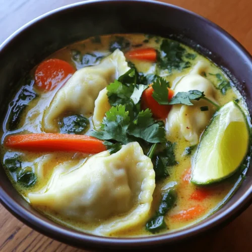 In the realm of comfort food, few dishes can rival the warmth and satisfaction offered by a steaming bowl of dumpling soup. Whether enjoyed on a cold winter's night or as a delightful treat during a family gathering, dumpling soup holds a special place in the hearts of many. Among the myriad of variations, Heavenly Curry Dumpling Soup stands out as a beautifully crafted fusion of flavors and textures that brings together the comforting essence of dumplings with the vibrant spices of curry.