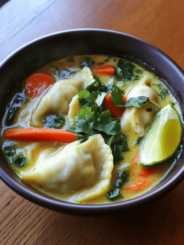 In the realm of comfort food, few dishes can rival the warmth and satisfaction offered by a steaming bowl of dumpling soup. Whether enjoyed on a cold winter's night or as a delightful treat during a family gathering, dumpling soup holds a special place in the hearts of many. Among the myriad of variations, Heavenly Curry Dumpling Soup stands out as a beautifully crafted fusion of flavors and textures that brings together the comforting essence of dumplings with the vibrant spices of curry.