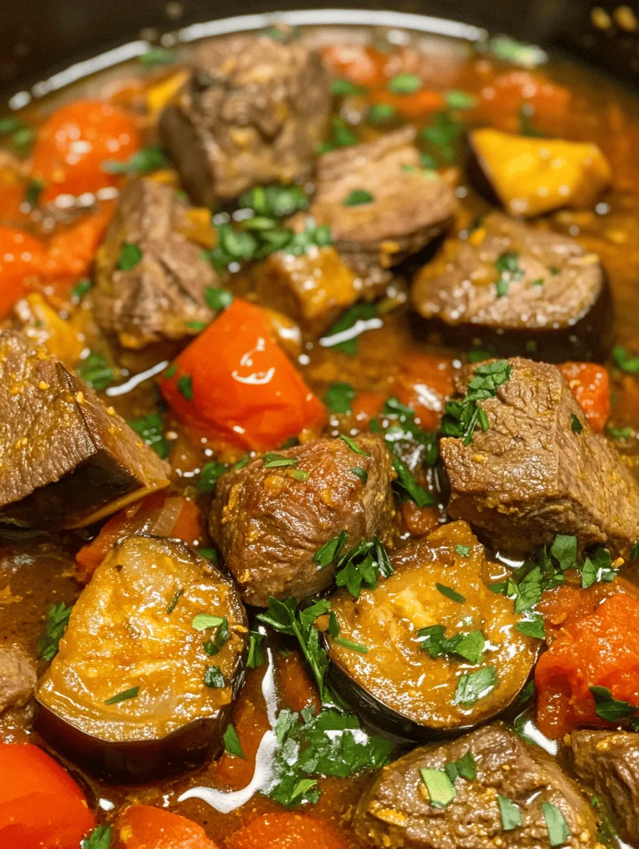 Creating the ideal Khoresh Bademjan requires attention to detail, particularly when it comes to cooking methods that enhance the dish's texture and flavor. The key steps in this process involve sautéing, browning, and simmering, each contributing to the overall experience of the stew.