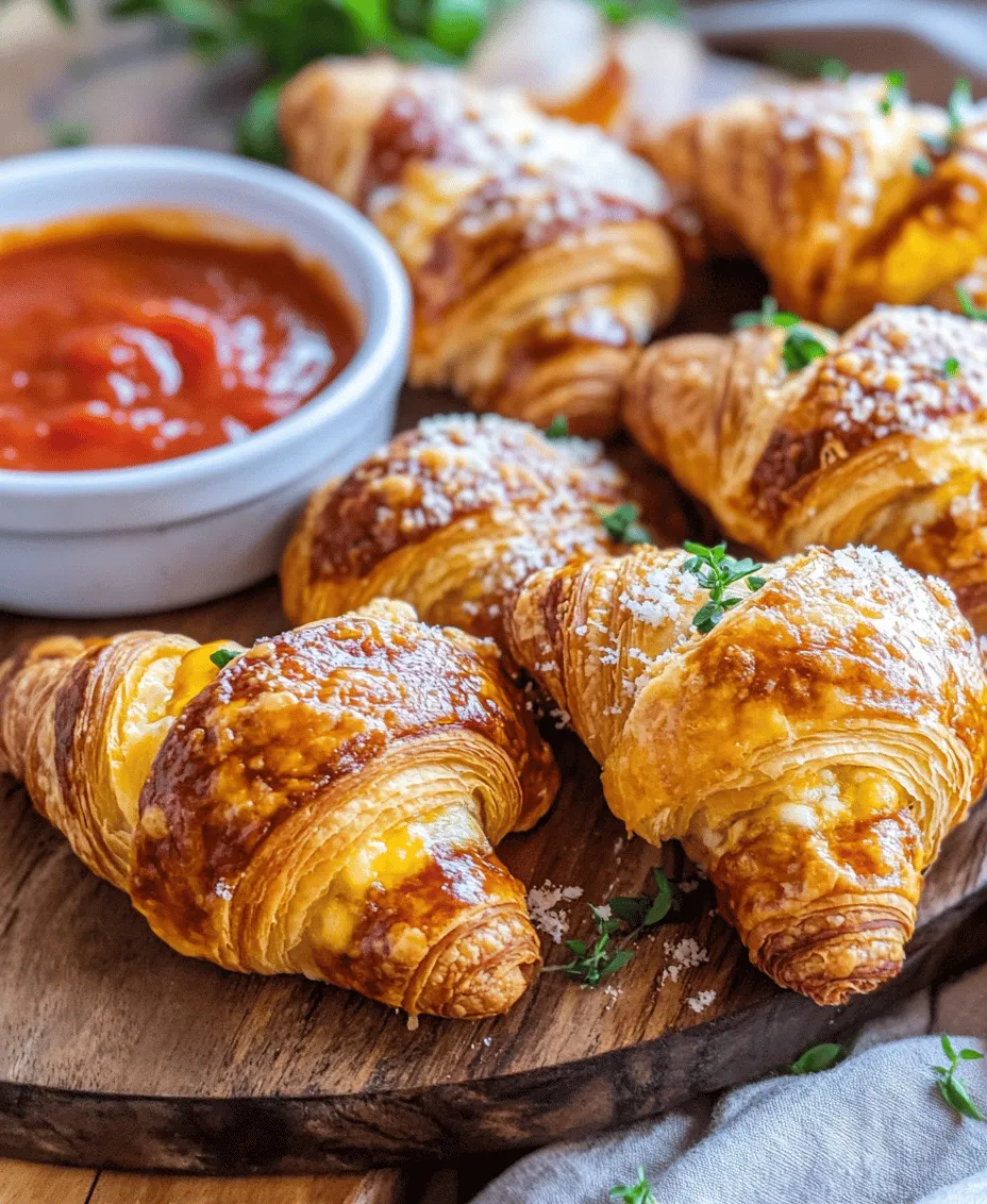 Delight your taste buds with these Mozzarella Pepperoni Croissant Rolls, a perfect blend of cheesy goodness and savory pepperoni wrapped in flaky crescent dough. These delightful rolls cater to a range of occasions, whether you’re preparing for a quick snack, a party appetizer, or simply indulging in a comforting treat after a long day. What makes these croissant rolls particularly enticing is their simplicity; they require only a handful of ingredients and can be whipped up in no time.