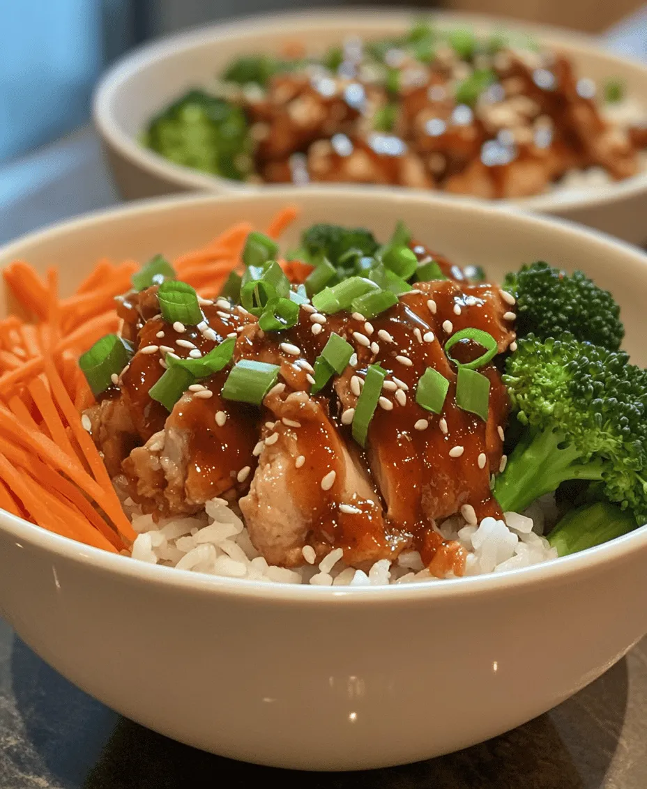 To create the perfect Sticky Chicken Rice Bowls, it’s essential to understand the role each ingredient plays in contributing to the dish's overall flavor and nutritional value. Each component has been selected carefully to ensure a balanced and satisfying meal.