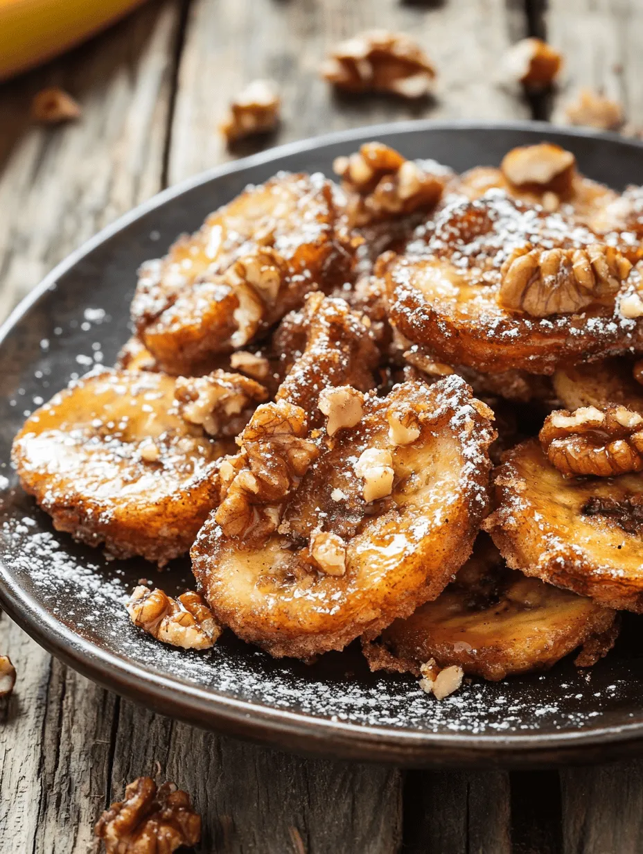 Imagine biting into a warm, golden slice of heaven, where the sweetness of ripe bananas meets a crispy, golden exterior, all drizzled with a rich, buttery cinnamon sauce. This is the delightful experience of Fried Bananas with Cinnamon Butter Sauce, a simple yet indulgent dessert that can easily win over the hearts of your family and friends. This recipe brings together the comforting qualities of fried bananas and the aromatic allure of cinnamon, making it a perfect treat for any occasion—be it a casual family dinner, a festive gathering, or simply a quiet evening at home.