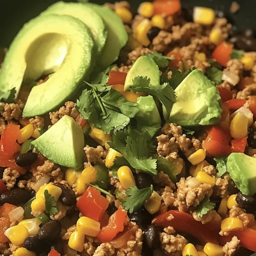 Are you looking for a quick, nutritious, and flavorful meal that can cater to various dietary preferences? Look no further than the Sassy Ground Turkey and Peppers Fiesta! This vibrant dish combines lean ground turkey with a medley of colorful bell peppers, aromatic onions, and garlic, creating a fiesta of flavors that is sure to please any palate. Not only is this recipe packed with protein and essential nutrients, but it also offers a delightful balance of taste and texture, making it a perfect weeknight dinner option or a meal prep superstar.