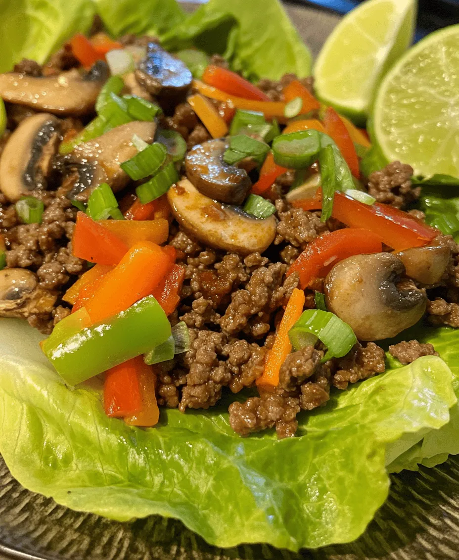 If you’re on the hunt for a meal that combines vibrant flavors, a satisfying crunch, and a healthy profile, look no further than Zesty Asian-Style Ground Beef Lettuce Wraps. This dish encapsulates the essence of Asian cuisine, delivering a burst of flavor while allowing you to indulge without the guilt. These wraps are more than just a delicious meal; they are a culinary experience that appeals to the senses with every bite.