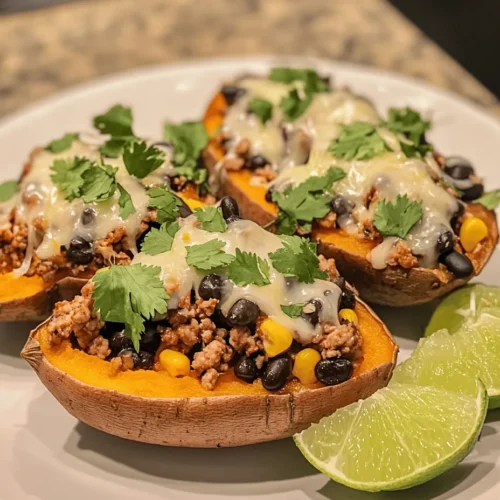 Welcome to the delicious world of high-protein meals, where nutrition meets flavor! Today, we’re diving into an incredible recipe that combines wholesome ingredients in a way that excites your taste buds while nourishing your body: the High Protein Ground Turkey Stuffed Sweet Potato. This dish is not only visually appealing but also packed with nutrients that will fuel your day.