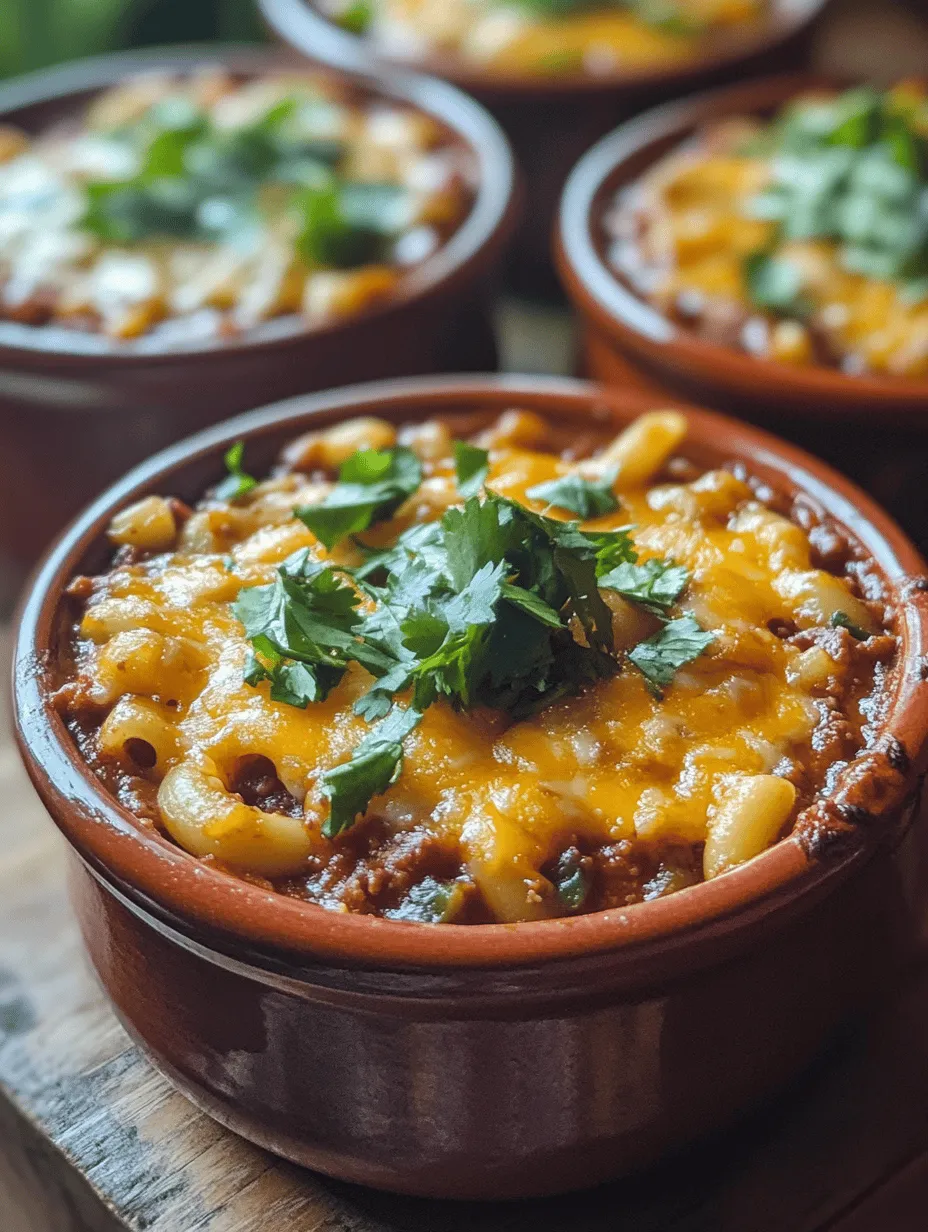 Comfort food is more than just a category of cuisine; it's a way to evoke feelings of warmth, nostalgia, and satisfaction. These dishes often remind us of home, family gatherings, and the joy of sharing a meal with loved ones. One such dish that embodies the essence of comfort food is Cheesy Chili Mac Delight. This hearty and flavorful recipe combines the best elements of macaroni and cheese with the rich, spicy notes of chili, making it a go-to choice for any occasion.