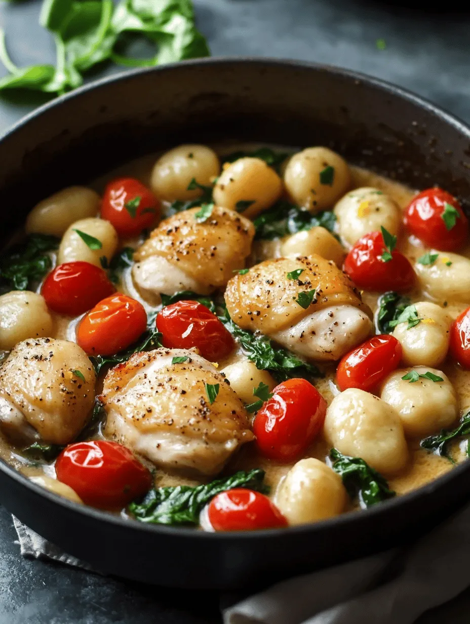 In the world of weeknight dinners, convenience and flavor are paramount. Enter the One-Pot Lemon Chicken Gnocchi Delight—a dish that perfectly embodies both. This recipe not only simplifies the cooking experience with its one-pot method but also presents a delightful symphony of flavors that will tantalize your taste buds. Imagine tender pieces of chicken, pillowy gnocchi, and a burst of citrus, all coming together in a single pot for an effortlessly delicious meal.
