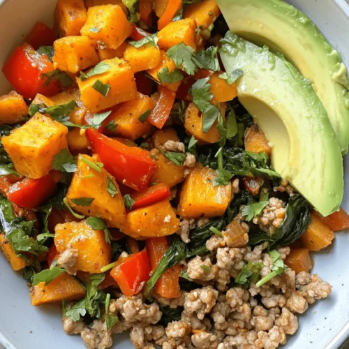 In the hustle and bustle of modern life, finding time to prepare healthy meals can often feel overwhelming. This is where the Ground Turkey Sweet Potato Skillet comes into play—a delicious, nutritious, and incredibly easy-to-make dish that checks all the boxes for a perfect weeknight dinner. Combining lean ground turkey and sweet potatoes with vibrant vegetables, this one-pan meal not only saves you time on cleanup but also packs a flavorful punch that will please the whole family.