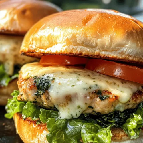 Welcome to the world of delicious and healthy eating with our White Cheddar and Spinach Chicken Burger recipe! If you’re searching for a meal that combines lean protein with rich flavors, you’ve stumbled upon a winner. These burgers are not just your average chicken patties; they represent a delightful twist on the classic favorite that everyone knows and loves. Infusing the goodness of ground chicken with the creaminess of white cheddar cheese and the vibrant freshness of spinach, this recipe is bound to become a staple in your kitchen.