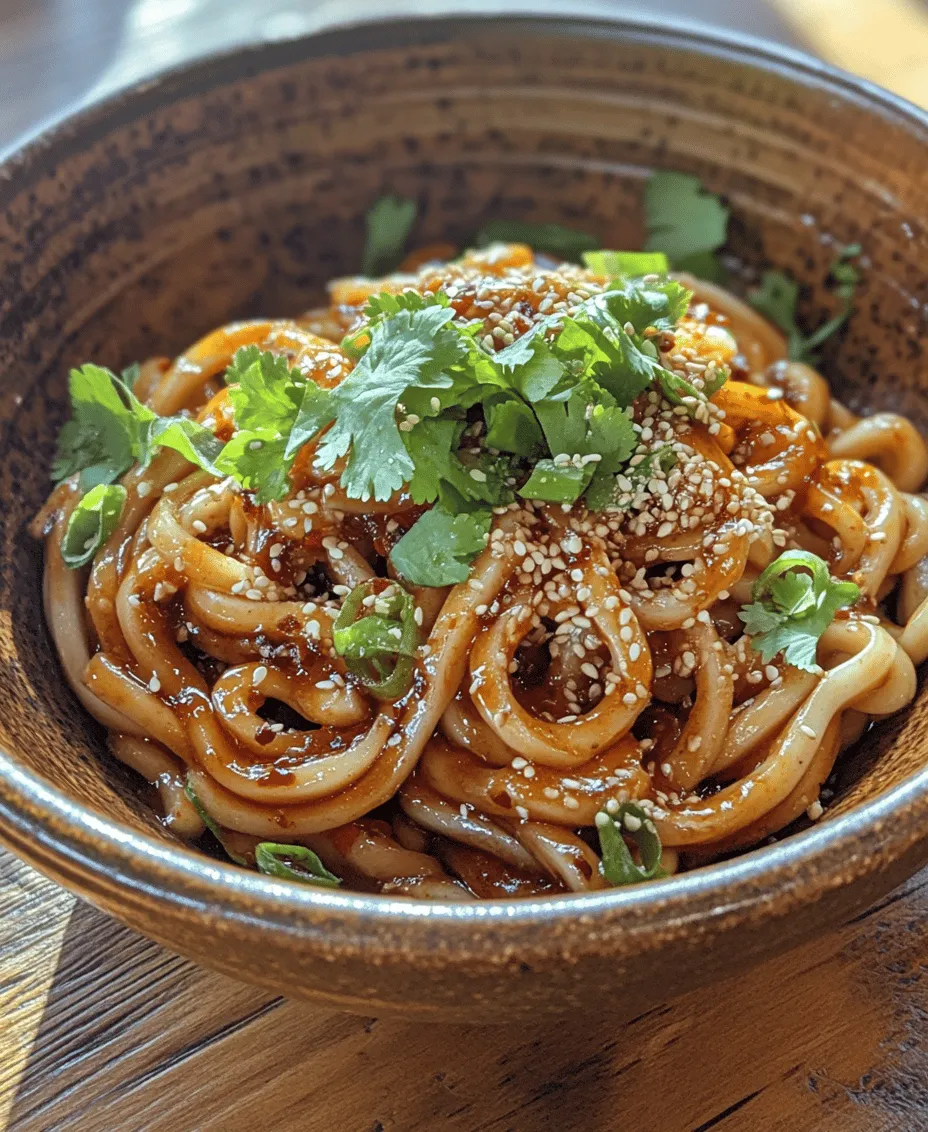 Udon noodles are a staple in Japanese cuisine, celebrated for their thick, chewy texture and ability to absorb flavors. Made from wheat flour, water, and salt, these versatile noodles can be enjoyed hot or cold, making them a favorite in dishes ranging from hearty soups to refreshing salads. Their popularity extends beyond Japan, as food enthusiasts worldwide have embraced udon for its comforting qualities and adaptability to various ingredients.