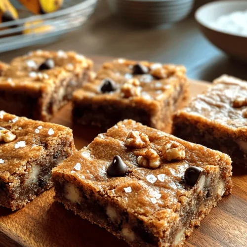 There's something undeniably comforting about the combination of chocolate and bananas. The sweetness of ripe bananas harmonizes beautifully with the rich, decadent flavor of chocolate, creating an irresistible treat that many of us crave. Enter the Choco-Banana Bliss Bars—a deliciously simple recipe that brings these two beloved ingredients together in a convenient, satisfying format. Perfect for busy families or gatherings, these bars serve as a quick dessert or a delightful snack option.