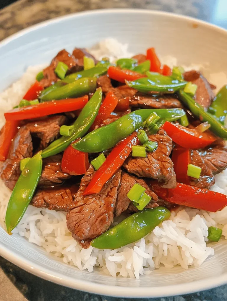 Savory Beef with Oyster Sauce is a delightful stir-fry that perfectly encapsulates the art of balancing flavors and textures in one dish. This recipe is a celebration of ingredients that come together to create a mouthwatering experience, where tender beef meets the rich, umami punch of oyster sauce, complemented by the vibrant crunch of fresh vegetables. The combination not only tantalizes the taste buds but also showcases the versatility of beef stir-fries, which are beloved across various culinary traditions, from Asian cuisines to Western adaptations.
