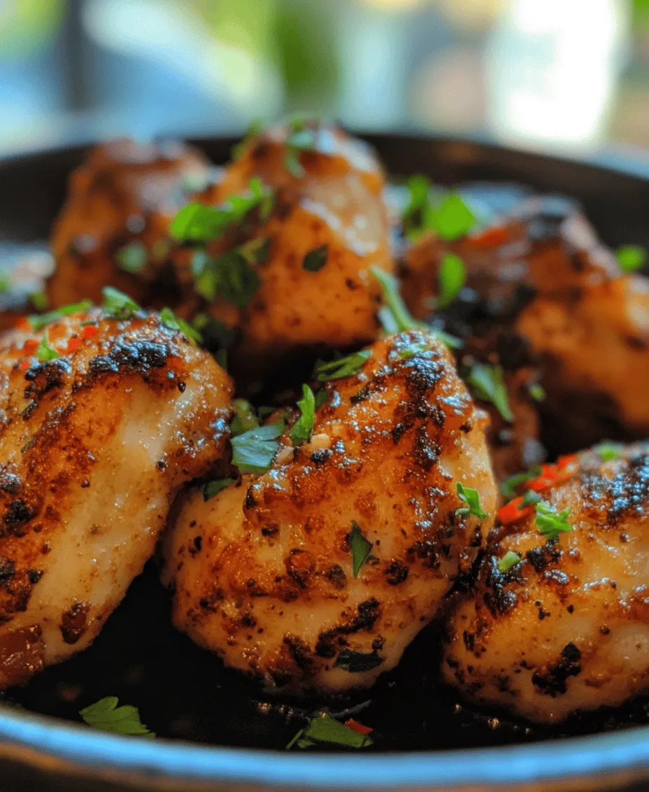 Garlic Butter Chicken Bites are a culinary delight that combines tender chicken pieces with a rich, buttery garlic sauce, offering a burst of flavor in every bite. This dish is not just a feast for the taste buds but also a fragrant experience that fills your kitchen with mouth-watering aromas. The combination of garlic and butter is a time-honored favorite in cuisines around the world, cherished for its ability to elevate any dish it graces.