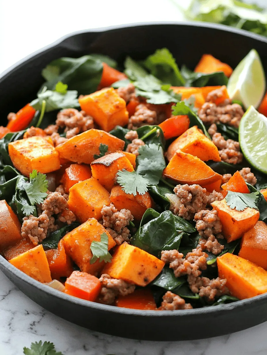 To fully appreciate the Ground Turkey Sweet Potato Skillet, it’s essential to explore its primary components. Each ingredient plays a vital role in both the flavor profile and nutritional value of the dish. Let’s take a closer look.
