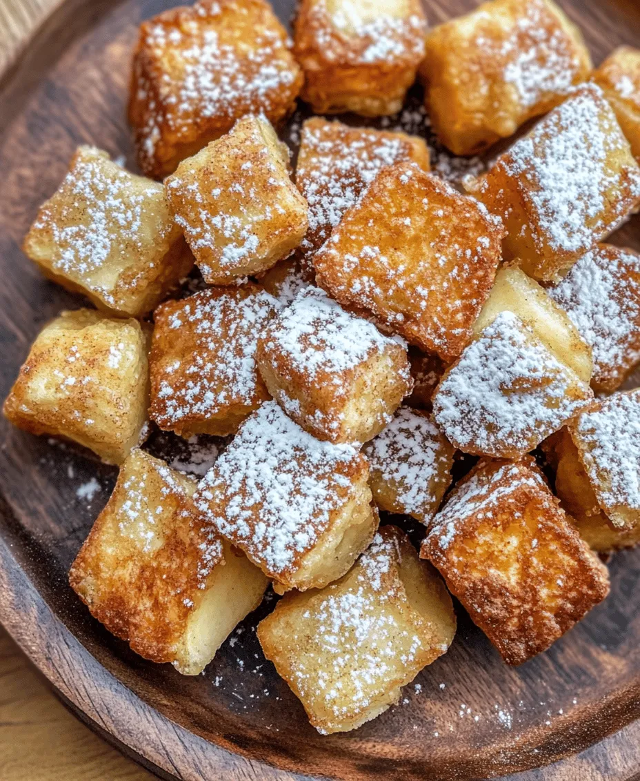 If you’re seeking a dessert that captures both the warmth of home and the comforting allure of freshly fried treats, look no further than sweet apple fritter bites. These delightful morsels combine the crispness of apples with a light, airy batter, resulting in a bite-sized snack that’s perfect for any occasion. Whether served at a festive gathering or enjoyed as an afternoon treat, apple fritter bites are crowd-pleasers that evoke nostalgic memories of homemade desserts.