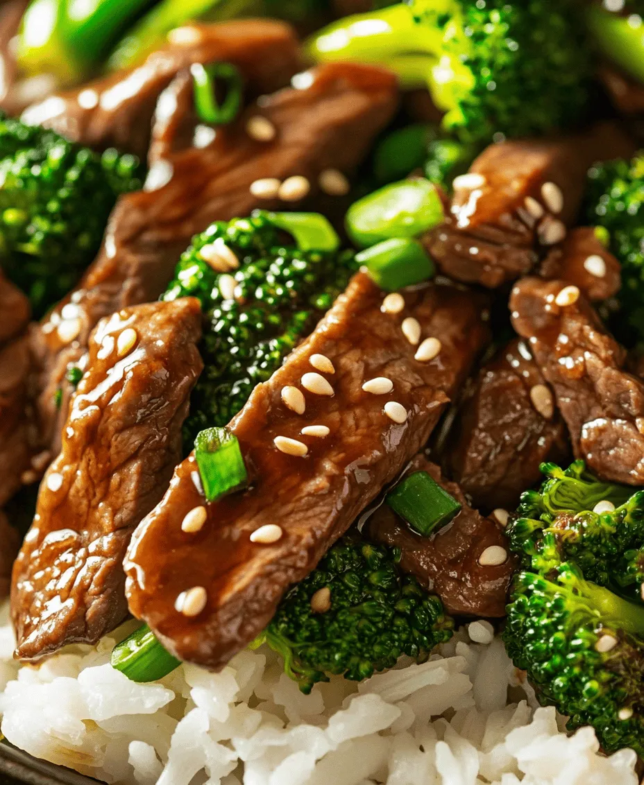 Savory Chinese Beef and Broccoli is a beloved dish that brings together tender slices of flank steak and vibrant broccoli florets, all enveloped in a rich, flavorful sauce. This classic stir-fry is not only a staple in Chinese cuisine but also a favorite among home cooks looking for a quick yet satisfying meal. The combination of protein and vegetables makes it a well-balanced option, perfect for busy weeknights or any occasion where you want to impress family and friends with a delicious homemade dish.