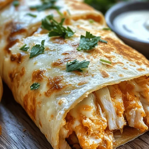 In today’s fast-paced world, meal solutions that are quick, easy, and delicious have become essential for busy individuals and families. Wraps, in particular, have surged in popularity, offering a versatile canvas for a variety of fillings while being easy to prepare and consume on the go. One standout option is the Cheesy Garlic Chicken Wrap—a delightful combination that incorporates savory flavors, creamy textures, and wholesome ingredients. These wraps not only satisfy hunger but also provide a comforting meal that is sure to please everyone at the table.
