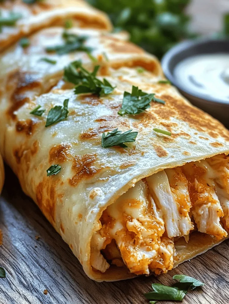 In today’s fast-paced world, meal solutions that are quick, easy, and delicious have become essential for busy individuals and families. Wraps, in particular, have surged in popularity, offering a versatile canvas for a variety of fillings while being easy to prepare and consume on the go. One standout option is the Cheesy Garlic Chicken Wrap—a delightful combination that incorporates savory flavors, creamy textures, and wholesome ingredients. These wraps not only satisfy hunger but also provide a comforting meal that is sure to please everyone at the table.
