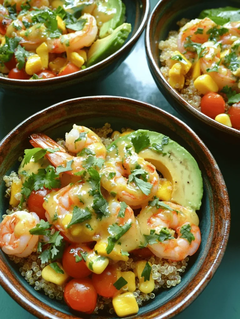 Welcome to a culinary adventure that brings the vibrant flavors of the ocean and the sweetness of tropical fruits right to your dining table. The Shrimp and Avocado Bowls with Mango Salsa and Lime-Chili Sauce is not just a meal; it’s a celebration of fresh, wholesome ingredients that marry beautifully to create a dish that is both delicious and nutritious. Whether you are looking for a refreshing lunch option or a light dinner, this recipe checks all the boxes.