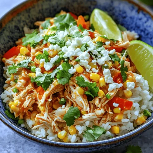 In the realm of quick and satisfying meals, the Easy Street Corn Chicken Rice Bowl stands out as a delicious option that combines nutrition and flavor in a matter of minutes. This versatile dish is perfect for busy weeknights or laid-back weekends, offering a delightful mix of textures and tastes. The beauty of this recipe lies in its adaptability—whether you're using leftover rotisserie chicken or fresh grilled corn, this bowl is designed to be simple yet satisfying. It caters to families and individuals alike, making it an ideal choice for anyone looking to whip up a hearty meal without spending hours in the kitchen.