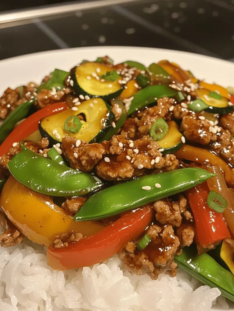 In the fast-paced world we live in today, finding quick and healthy meal options that don't compromise on flavor can be a challenge. Enter ground turkey teriyaki stir fry — a dish that seamlessly balances convenience with culinary delight. This vibrant stir fry is not only a feast for the eyes but also a wholesome choice for those looking to maintain a healthy lifestyle without sacrificing taste. Ground turkey serves as a lean protein alternative that is versatile and easy to cook, making it an ideal candidate for a weeknight dinner.