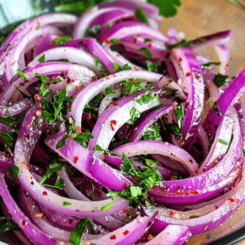 In the world of culinary delights, few ingredients can elevate a dish quite like onions. These versatile bulbs have been staples in kitchens worldwide for centuries, cherished for their ability to enhance flavors and add depth to a variety of dishes. Among the myriad ways to prepare onions, the Zesty Sumac Onions recipe stands out, offering a bright, tangy twist that promises to awaken your palate. Infused with the unique flavor of sumac, this dish captures the essence of Middle Eastern cuisine, transforming humble onions into a vibrant condiment that can elevate salads, grilled meats, and sandwiches alike.