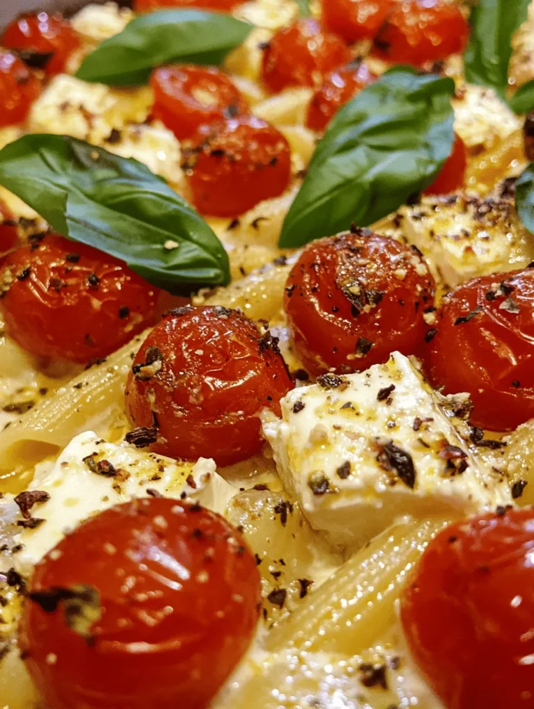If you’ve been scrolling through social media platforms lately, you’ve likely stumbled upon the viral sensation known as Baked Feta Pasta. This simple yet delectable dish has taken the culinary world by storm, capturing the attention of food enthusiasts and home cooks alike. Originating from a TikTok trend that catapulted into mainstream popularity, Baked Feta Pasta is more than just a meal; it’s a flavorful experience that combines the creamy richness of feta cheese with the sweetness of roasted cherry tomatoes, resulting in an inviting dish that’s perfect for any occasion.