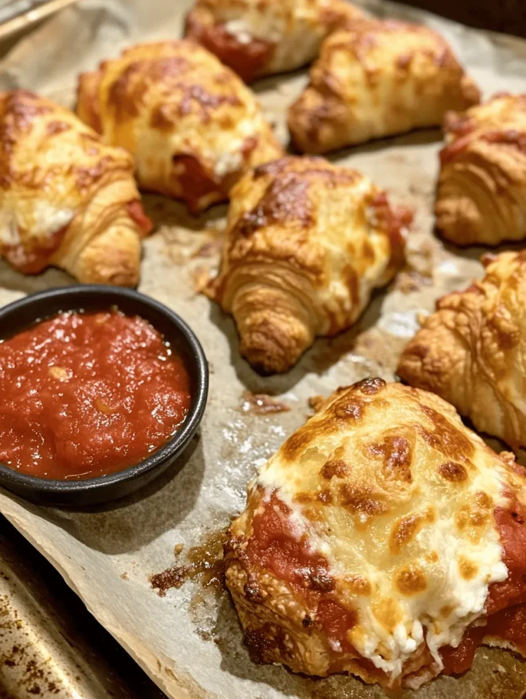Crescent roll dough is a lifesaver for many home cooks and bakers. This pre-made dough brings a light and flaky texture, which is essential for achieving the perfect croissant-like bite without the hassle of making dough from scratch. The convenience factor cannot be overstated; simply open the can, unroll the dough, and you’re ready to start assembling your rolls. The dough's buttery taste, combined with its ease of use, makes it an ideal base for a variety of fillings, but in this recipe, it serves as the perfect wrapper for our cheesy and meaty filling.