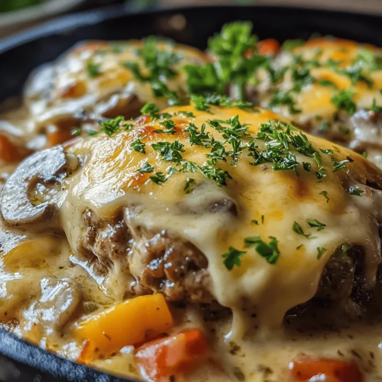 Amish Hamburger Steak Bake is a beloved dish that embodies the essence of comfort food. This hearty meal, often served in homes across Amish communities, combines seasoned ground beef patties with a rich, creamy sauce and a medley of vegetables, creating a delightful culinary experience that warms the heart and soul. The dish reflects the values of Amish cuisine, which emphasizes simplicity, wholesomeness, and the joy of shared meals, making it a perfect centerpiece for family gatherings.