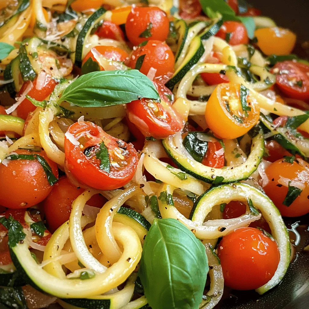 In today’s culinary landscape, where the balance between delicious flavors and healthy eating is paramount, finding recipes that satisfy both criteria can be quite a challenge. Enter our Healthy Tomato Zucchini Pasta—a dish that not only meets the mark but exceeds it by marrying the vibrant tastes of fresh vegetables with the comforting essence of pasta. This recipe is a fantastic solution for those seeking a low-calorie yet flavorful alternative to traditional pasta dishes.