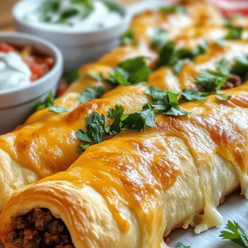 Cheesy taco sticks are the perfect solution for anyone looking to enjoy a quick, delicious meal that satisfies both the tummy and the taste buds. This versatile dish combines the beloved flavors of tacos with the fun, easy-to-eat form of cheesy sticks, making them a hit among kids and adults alike. Whether you’re hosting a casual gathering, preparing a family dinner, or just need a quick snack, cheesy taco sticks deliver a delightful fusion experience that can cater to any occasion.