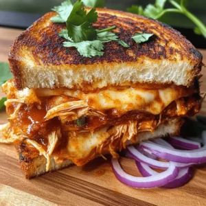 In the world of comfort food, few dishes can rival the classic grilled cheese sandwich. This beloved staple has stood the test of time, cherished for its simplicity and warm, gooey goodness. However, when you add a twist with BBQ chicken, you elevate this traditional favorite into a mouthwatering delight that satisfies both savory cravings and nostalgic comfort. The BBQ Chicken Grilled Cheese Delight combines the smoky sweetness of BBQ sauce with tender, shredded chicken and a melty cheese blend—all encapsulated between two slices of perfectly toasted sourdough bread.