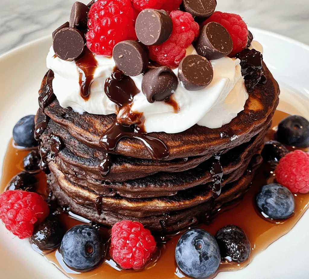 When it comes to breakfast or brunch, few dishes can compete with the decadent allure of chocolate pancakes. They’re not just any ordinary pancakes; they’re a sweet, indulgent treat that transforms a simple morning meal into a delightful experience. Imagine waking up to the rich aroma of chocolate wafting through your kitchen, promising a delicious start to your day. These pancakes are perfect for special occasions or even for a cozy weekend brunch at home.