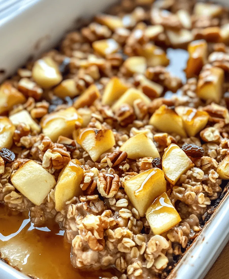 When it comes to starting your day on a delicious and nutritious note, the Irresistible Healthy Apple Oatmeal Breakfast Bake stands out as an exemplary choice. This recipe harmoniously blends the comforting flavors of baked apples and oats, creating a warm, fulfilling dish that's perfect for breakfast or brunch. Not only does it tantalize the taste buds, but it also nourishes the body, making it an ideal option for health-conscious individuals and busy families alike.