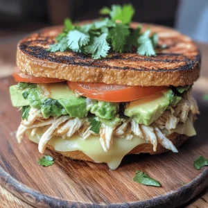 In a world where healthy eating has become a prominent trend, finding delicious yet nutritious meal options can be a challenge. Enter the Chicken Avocado Melt Sandwich—a delightful combination that not only satisfies your taste buds but also supports your health goals. Bursting with flavor and packed with essential nutrients, this sandwich is the perfect choice for any meal of the day, whether it’s a hearty lunch, a light dinner, or a quick snack.