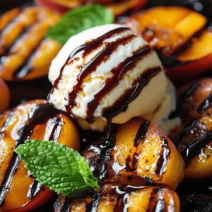 To create the perfect grilled peaches with vanilla ice cream, it’s essential to understand the key components of the recipe. Each ingredient plays a vital role in enhancing the overall flavor and texture of the dish.