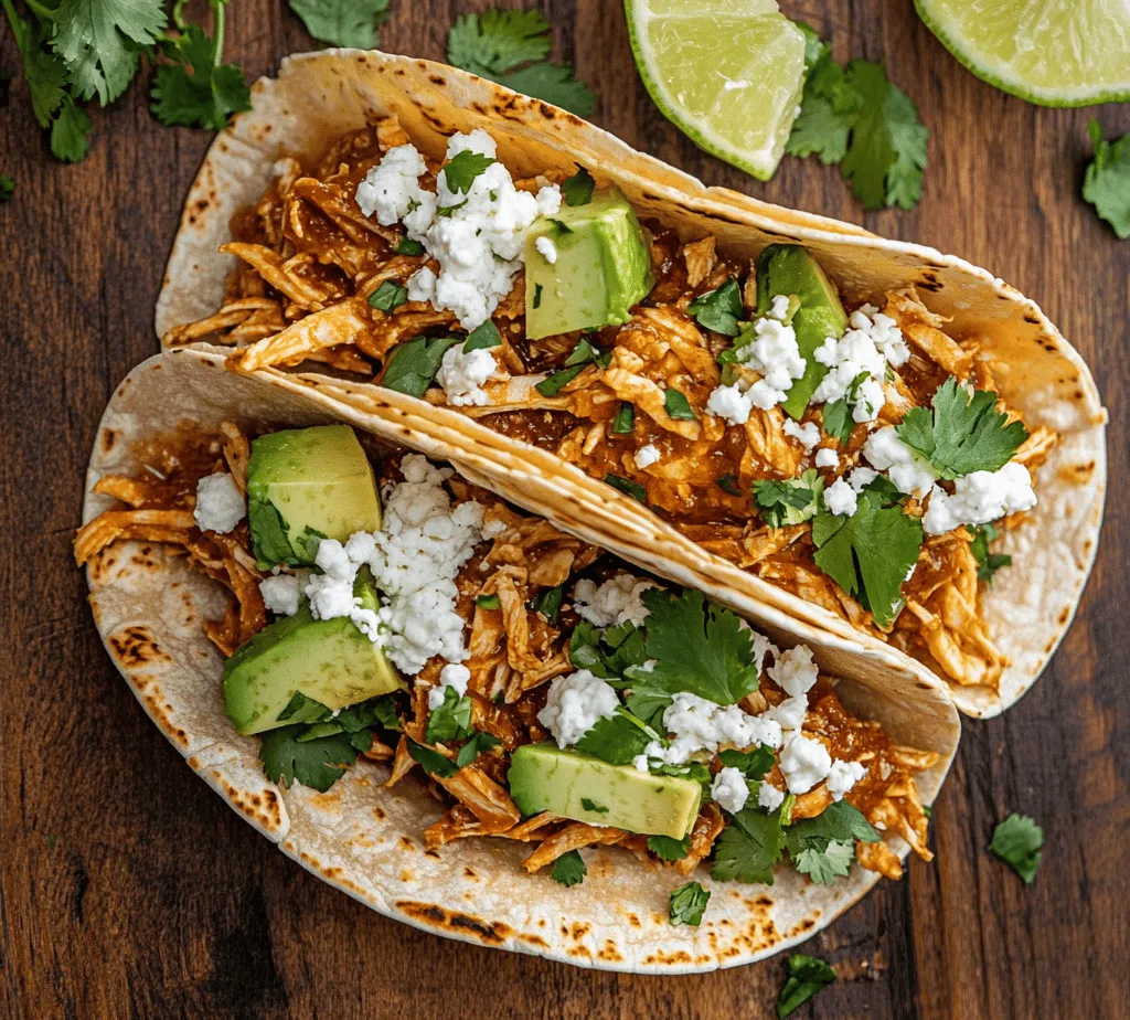 Chicken Tinga Tacos are a delicious representation of Mexican cuisine, showcasing the vibrant flavors and rich traditions that make this culinary style so beloved around the world. Originating from the Puebla region of Mexico, Chicken Tinga is a dish that features shredded chicken simmered in a smoky, spicy sauce made primarily from tomatoes and chipotle peppers in adobo. The result is a tantalizing filling that brings depth and character to tacos, making them a favorite for both casual meals and festive gatherings.