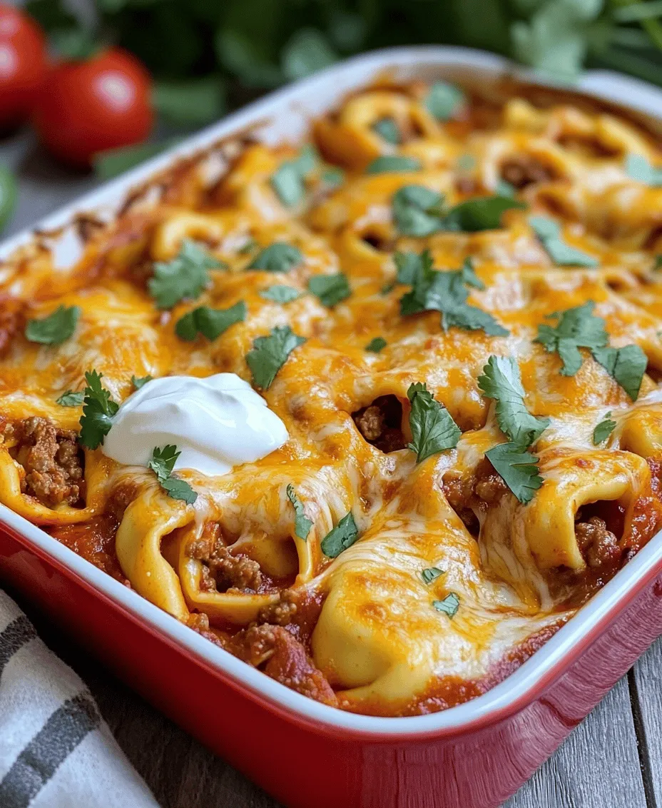 In recent years, fusion cuisine has taken the culinary world by storm, captivating food lovers with innovative combinations that celebrate the best of multiple cultures. One delightful example of this trend is the Cheesy Beef Enchilada Tortellini. By merging traditional Mexican flavors with beloved Italian pasta, this dish offers a unique and comforting experience that is sure to please a diverse array of palates.