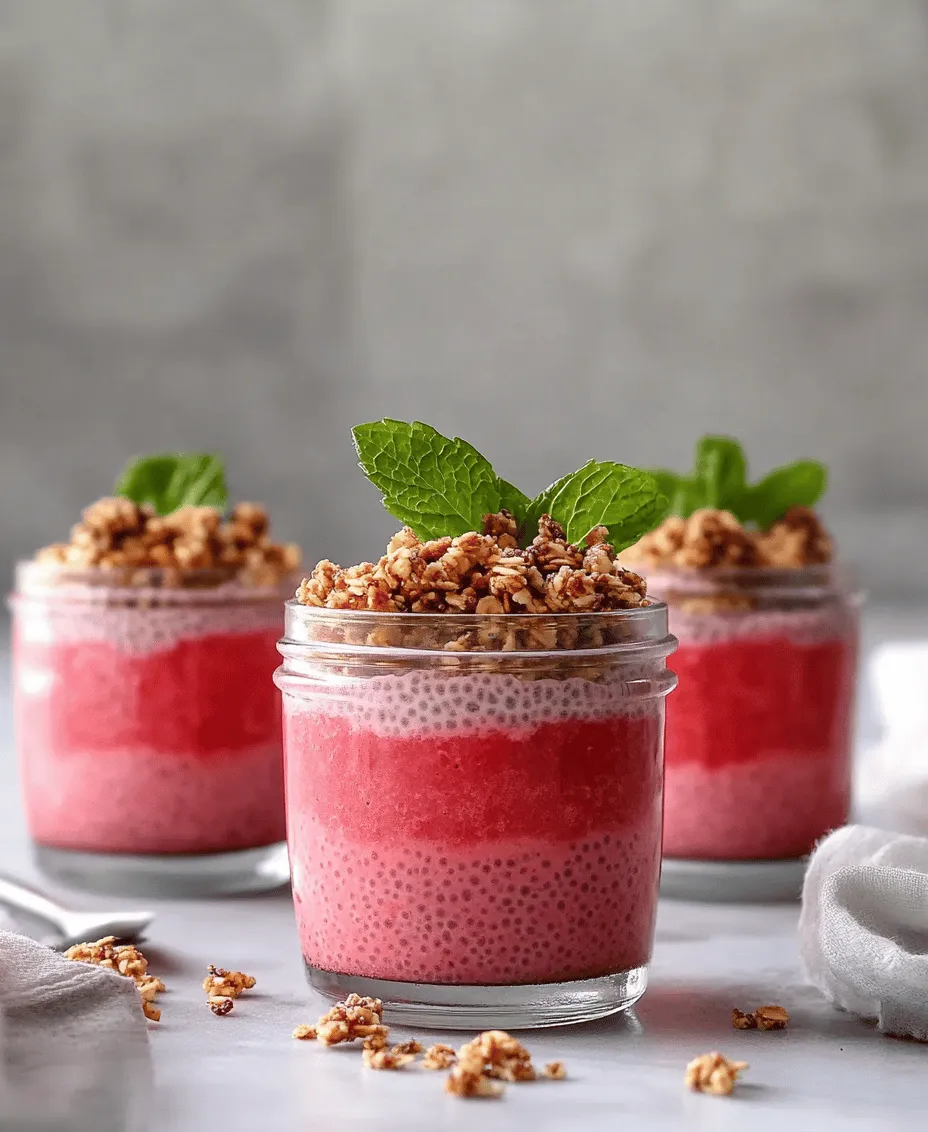 In recent years, there has been a significant shift towards healthier breakfast options, with many people seeking meals that not only fuel their bodies but also tantalize their taste buds. Among the myriad of choices available, the Watermelon Chia Pudding has emerged as a standout favorite, captivating breakfast lovers with its vibrant colors, refreshing flavors, and impressive nutritional profile. This delightful dish is not just another pretty face; it combines the hydrating qualities of watermelon with the nutritional powerhouse that is chia seeds, making it an ideal start to your day.