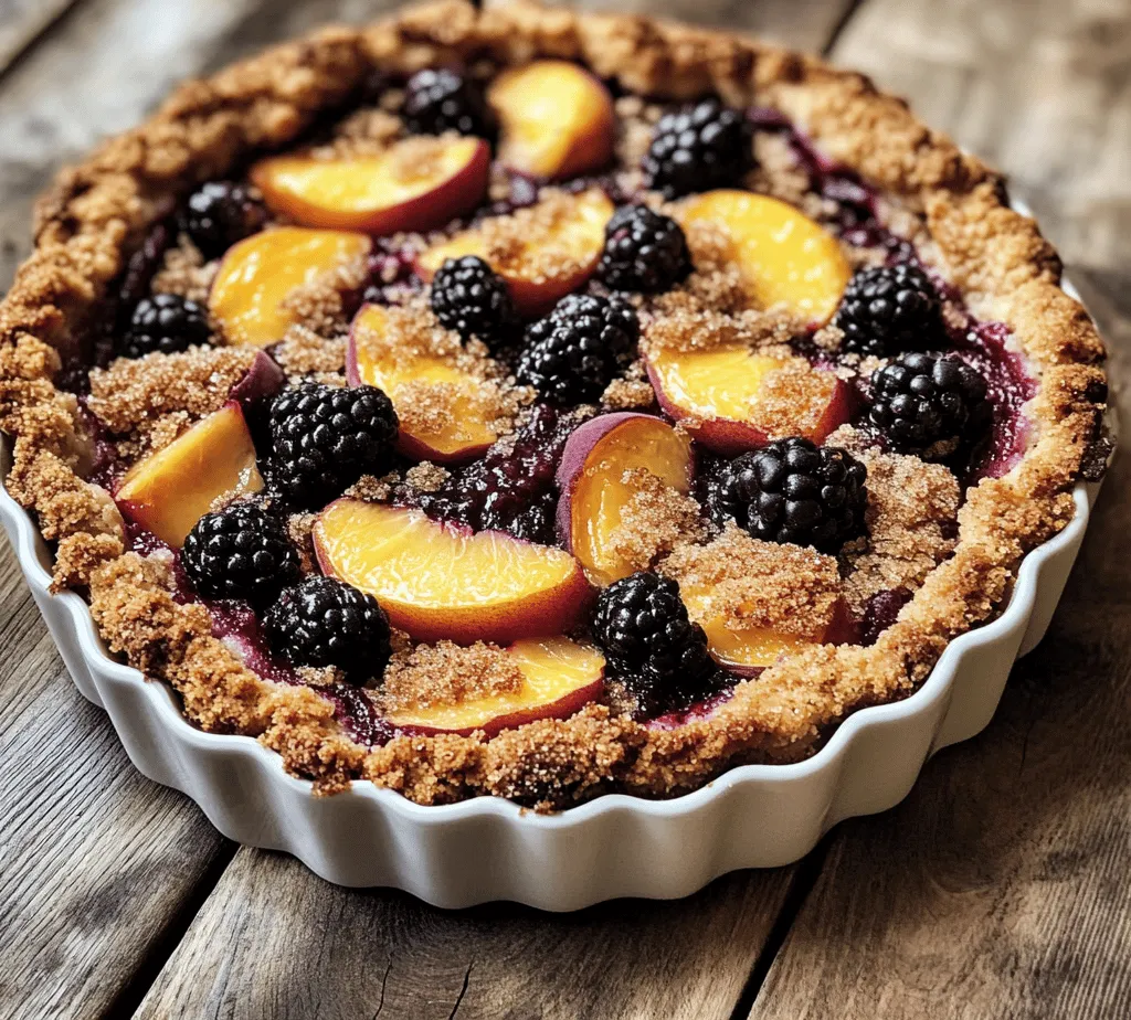 If you're looking for a delightful treat that perfectly melds the sweetness of summer peaches with the tartness of fresh blackberries, look no further than the Peach Blackberry Coffee Cake. This luscious cake is not only a feast for the eyes, but it also captures the essence of seasonal baking, making it a must-try for any dessert enthusiast. The combination of juicy fruits and warm spices creates a flavor explosion that is sure to impress your family and friends.