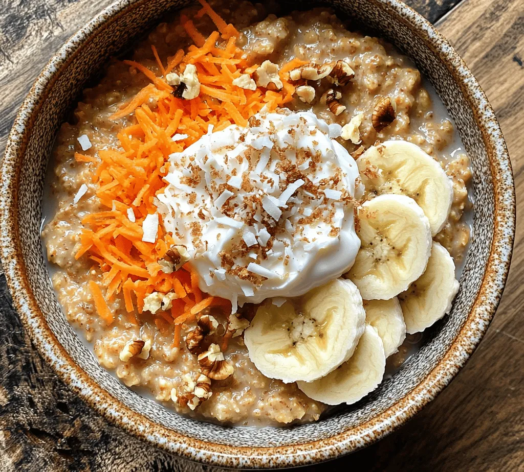 In recent years, oatmeal has surged in popularity as a breakfast staple, celebrated for its versatility and nutritional benefits. Whether enjoyed warm or cold, oatmeal can be tailored to suit various flavor profiles and dietary needs, making it a favorite among health enthusiasts and busy individuals alike. Among the myriad of oatmeal recipes, one delightful dish stands out: Carrot Cake Oatmeal Delight. This innovative twist on traditional oatmeal marries the comforting flavors of carrot cake with the wholesome goodness of oats, creating a nutritious breakfast that promises to satisfy both your taste buds and your health goals.