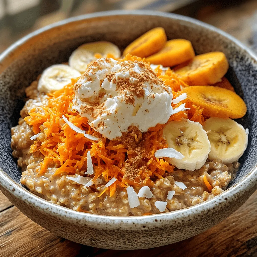 In recent years, oatmeal has surged in popularity as a breakfast staple, celebrated for its versatility and nutritional benefits. Whether enjoyed warm or cold, oatmeal can be tailored to suit various flavor profiles and dietary needs, making it a favorite among health enthusiasts and busy individuals alike. Among the myriad of oatmeal recipes, one delightful dish stands out: Carrot Cake Oatmeal Delight. This innovative twist on traditional oatmeal marries the comforting flavors of carrot cake with the wholesome goodness of oats, creating a nutritious breakfast that promises to satisfy both your taste buds and your health goals.