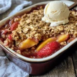 As summer arrives, so does the season of vibrant fruits, warm weather, and the inevitable craving for sweet, refreshing desserts. Nothing embodies the spirit of summer quite like a fruit crisp, and our Strawberry Peach Crisp Delight is the perfect representation of this delicious trend. This delightful dessert combines the juicy sweetness of strawberries and peaches, creating a harmonious blend that brings joy to any gathering.