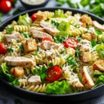 Welcome to the world of refreshing salads that not only tantalize your taste buds but also provide a wholesome meal option! Today, we're diving into a delightful recipe: the Zesty Chicken Caesar Pasta Salad. This dish is a harmonious blend of classic Caesar salad flavors and the hearty goodness of pasta, making it an ideal choice for those warm summer days or any gathering that calls for a satisfying yet light meal.