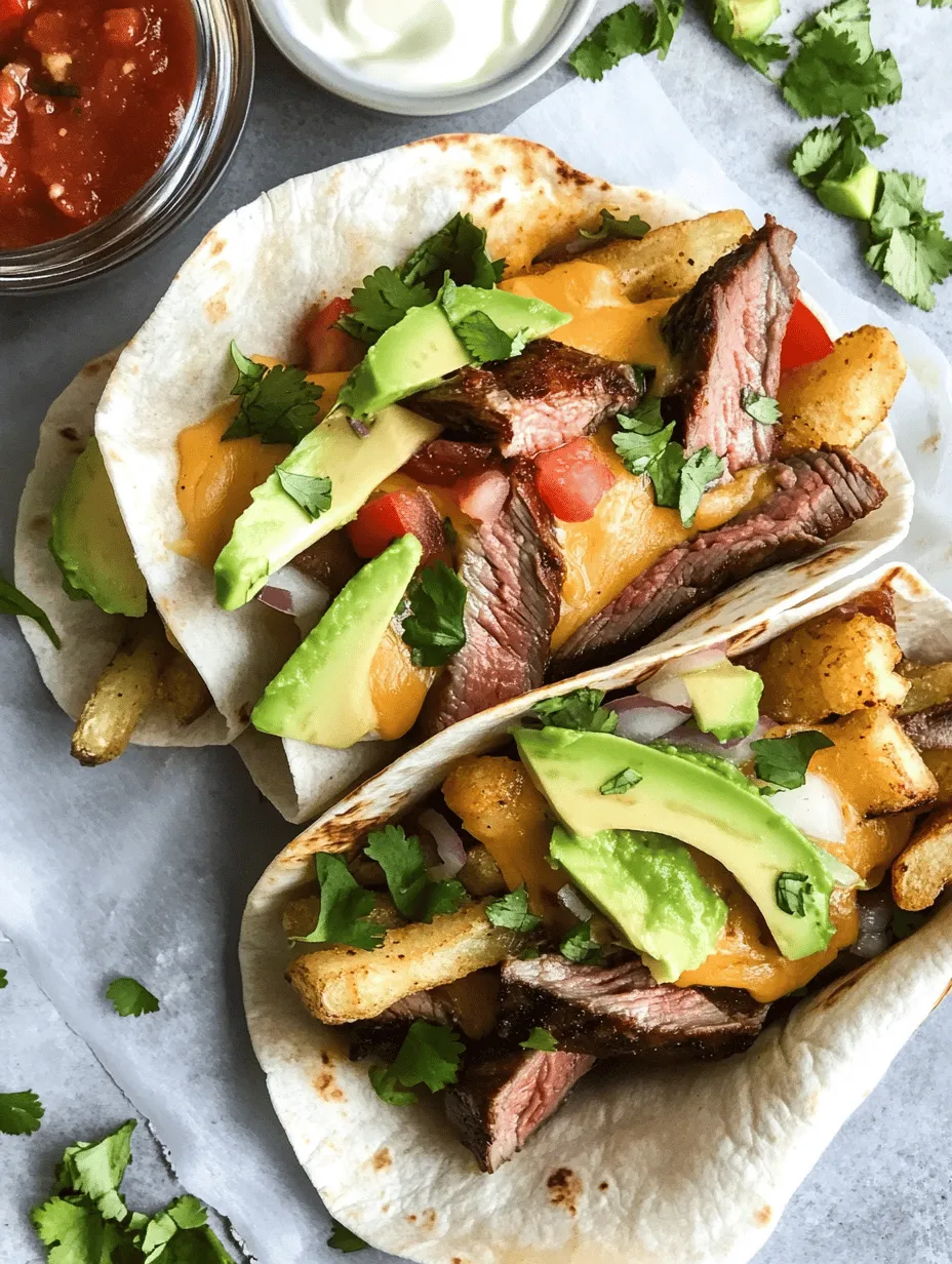 Are you ready to embark on a culinary adventure that promises to satisfy your cravings for bold flavors and hearty ingredients? Look no further than the Steak & Cheese Dirty Fry Burritos! This indulgent dish combines seasoned steak, creamy cheeses, and crispy fries, all enveloped in a warm tortilla, creating a flavor explosion that is perfect for any occasion. Whether you’re hosting a casual get-together or simply treating yourself to a comforting meal, these burritos are sure to impress.