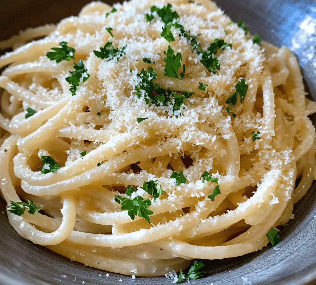 Garlic Parmesan Pasta is a dish that embodies comfort and flavor, making it a favorite for pasta lovers around the world. This pasta dish is not just quick and easy to prepare; it's also packed with rich flavors, thanks to the harmonious blend of garlic, Parmesan cheese, and creamy sauce. Whether you're looking to whip up a satisfying weeknight dinner for your family or preparing a special meal for guests, Garlic Parmesan Pasta fits the bill perfectly. Its simplicity allows it to shine in a multitude of settings, from casual weeknights to elegant gatherings.