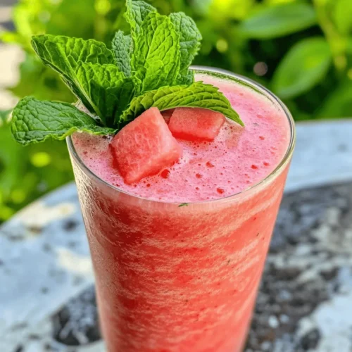 Smoothies have surged in popularity as a go-to beverage choice for health enthusiasts and casual drinkers alike. Their versatility allows for endless combinations of fruits, vegetables, and other nutritious ingredients, making them a delightful option for breakfast, snacks, or post-workout recovery. Among the plethora of smoothie recipes available, the Refreshing Watermelon Smoothie with Coconut Water stands out for its vibrant taste, hydrating qualities, and health benefits.