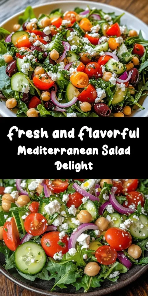 Discover the vibrant flavors of the Mediterranean with this refreshing Bliss Salad! Packed with mixed greens, juicy cherry tomatoes, crisp cucumbers, and protein-rich chickpeas, this salad is a nutritious powerhouse. Topped with crumbly feta and a zesty homemade dressing, it's perfect for a light lunch or as a side dish. Ready in just 15 minutes, you'll enjoy a delicious burst of fresh ingredients in every bite. Perfect for meal prep or a quick weeknight meal!